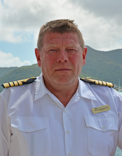 SeaDream Yacht Club Captain, SeaDream Captain, Steinar Holmsteinsson