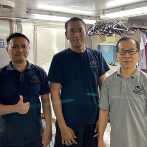 Wong, Mohammad & Nurul, Laundry Team