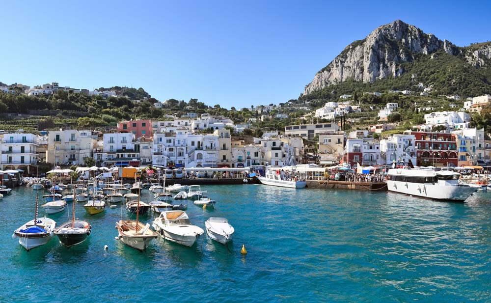 Capri, Italy mediterranean port destinations