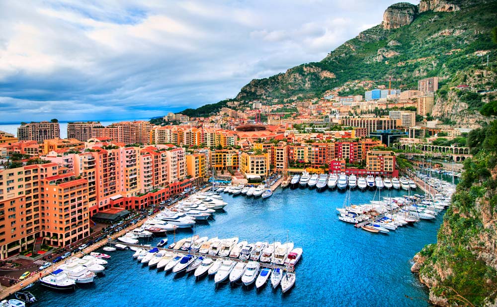 Monte Carlo, Monaco mediterranean port destinations