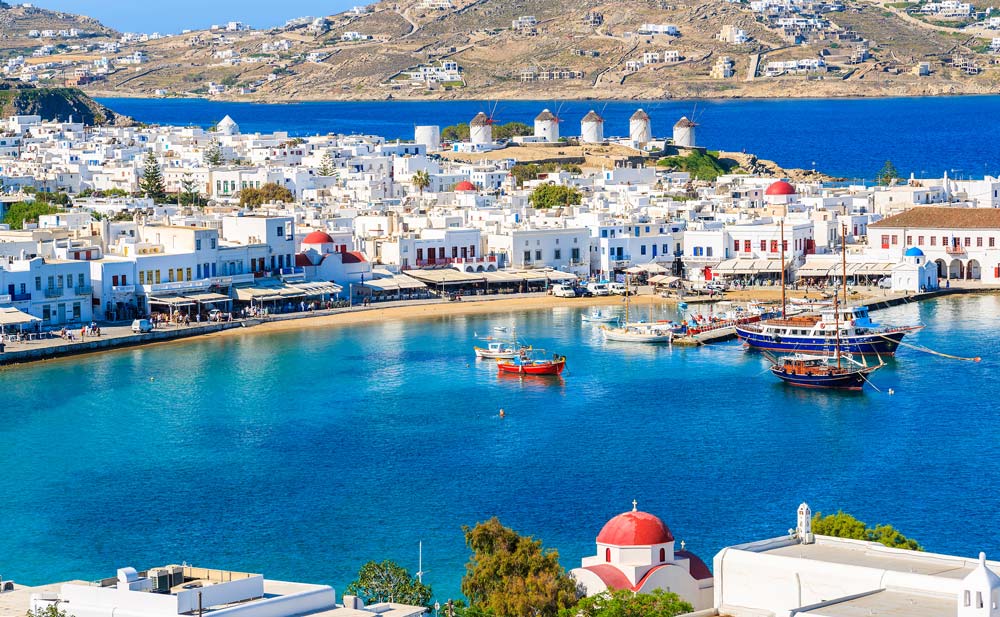 Mykonos, Greece mediterranean port destinations