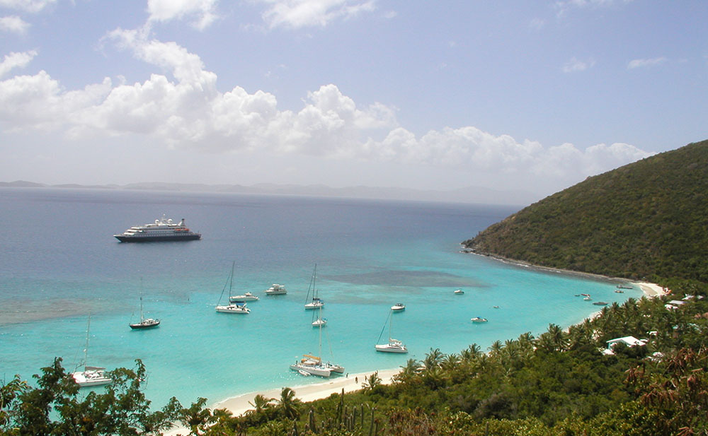 SeaDream Yacht Club: Charlotte Amalie, St. Thomas to Charlotte Amalie, St.  Thomas - SeaDream II
