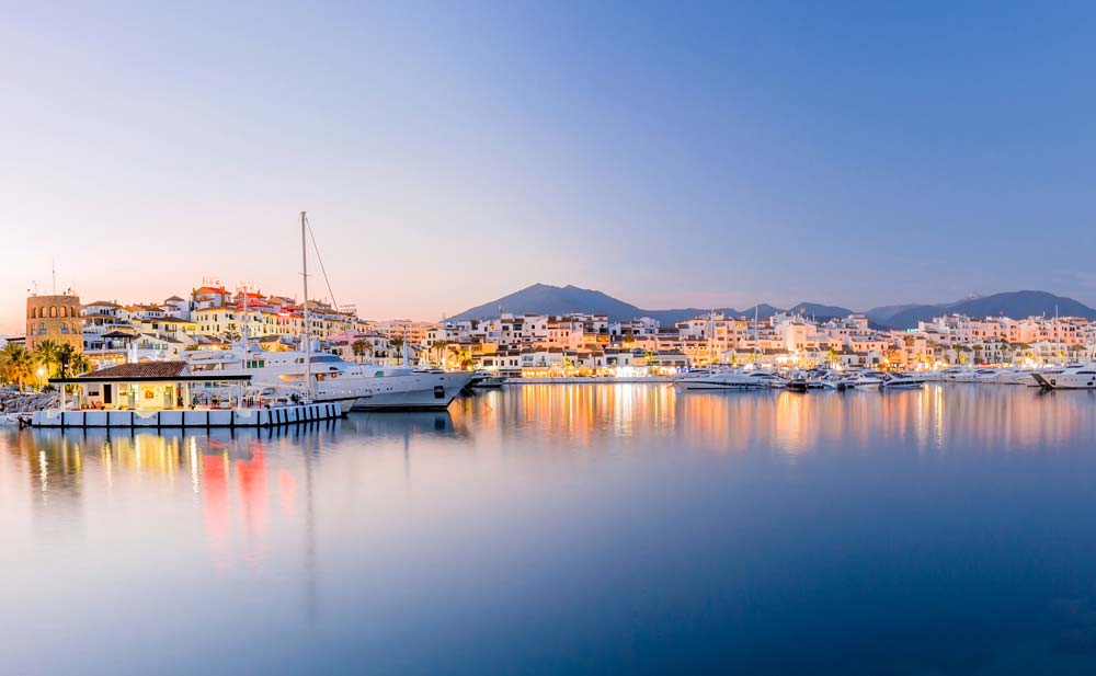 Puerto Banus, Marbella, Spain mediterranean port destinations