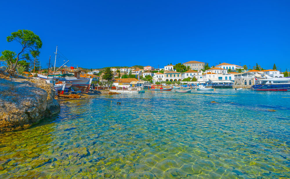 Spetses, Greece mediterranean port destinations