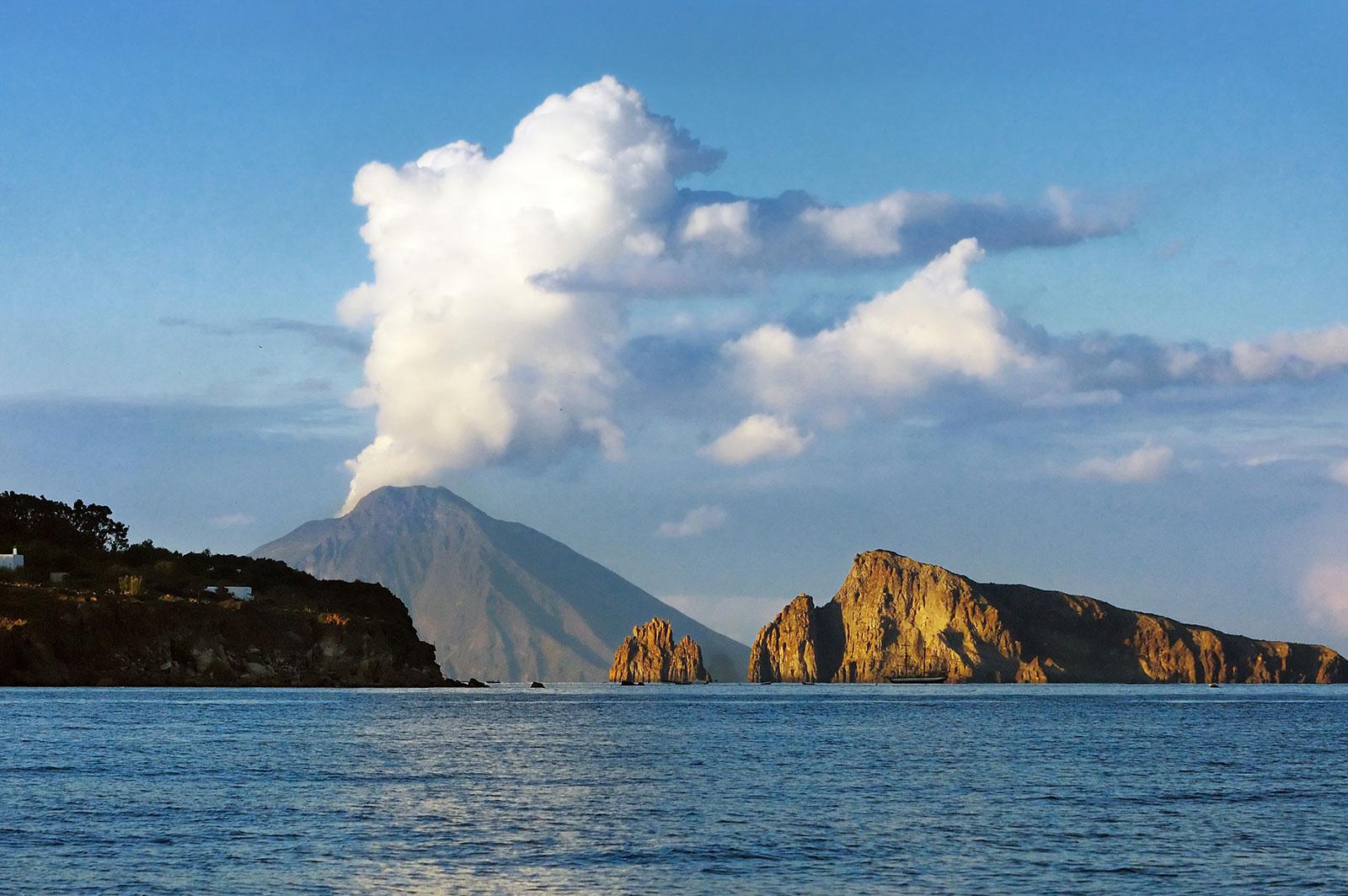 Scenic Cruising, Stromboli Volcano, Italy