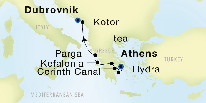 What Are the Seas that Surround Greece?