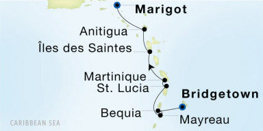 7-Day Cruise from Bridgetown to Marigot: Windward Islands Explorer