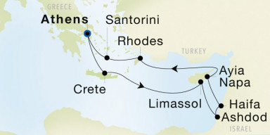 11-Day  Luxury Voyage from Athens (Piraeus) to Athens (Piraeus): Greek Odyssey