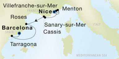 7-Day  Luxury Voyage from Nice to Barcelona: Western Mediterranean Delight