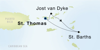 3-Day  Luxury Cruise from Charlotte Amalie, St. Thomas to Charlotte Amalie, St. Thomas: 3-Day Caribbean Celebration
