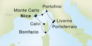 7-Day  Luxury Cruise from Nice to Nice: French Riviera Delight