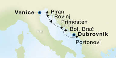 7-Day Cruise from Venice to Dubrovnik: Adriatic Isles Explorer