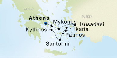 7-Day Cruise from Athens (Piraeus) to Athens (Piraeus): Greek Isles Discovery