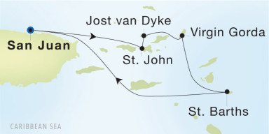 Luxury Cruise: Yachting the Virgin Islands & St. Barths