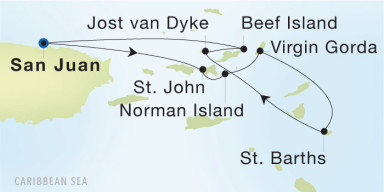 Luxury Cruise: Best of the British Virgin Islands & St. Barths