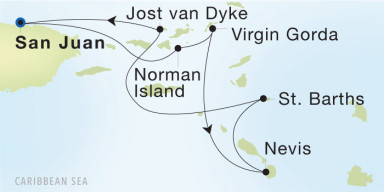 Luxury Cruise: Best of the British Virgin Islands & St. Barths