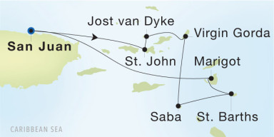 Luxury Cruise: St. Barths & Caribbean Gems