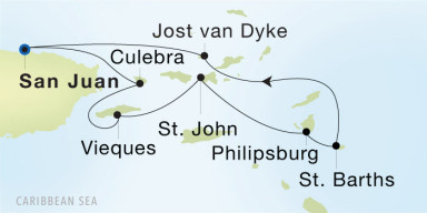 Luxury Cruise: Spanish Caribbean & St. Barths Discovery