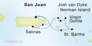 Luxury Cruise: Spanish Caribbean & the Virgin Isles