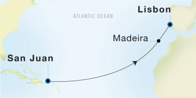 Luxury Cruise: Transatlantic Spring Voyage I
