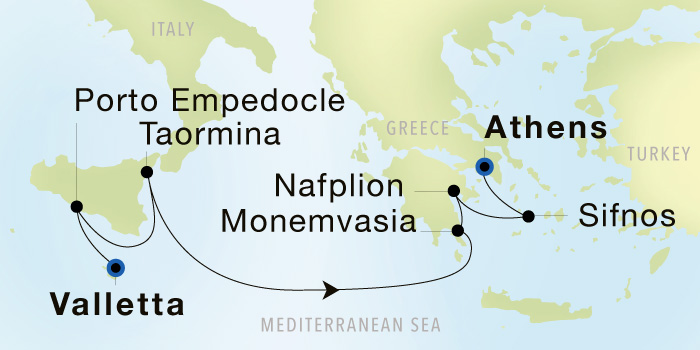 A Voyage Through Greece, Malta and Sicily