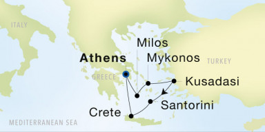 7-Day  Luxury Cruise from Athens (Piraeus) to Athens (Piraeus): Greek Journey to Ephesus