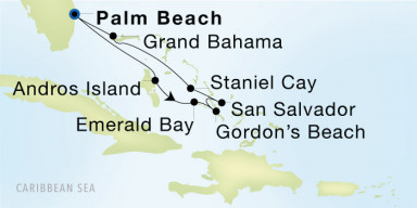 7-Day  Luxury Voyage from Palm Beach to Palm Beach: Bountiful Bahamas