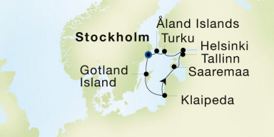 8-Day  Luxury Voyage from Stockholm to Stockholm: Lithuania, Estonia & the Baltic Isles