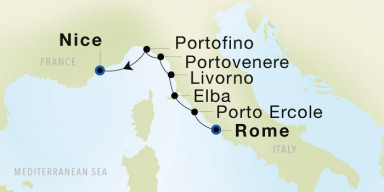 7-Day Cruise from Rome (Civitavecchia) to Nice: Italian Riviera Dream