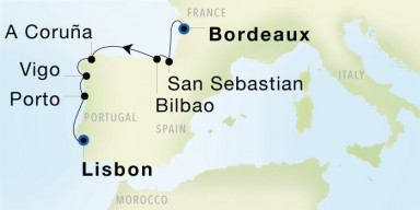 7-Day  Luxury Voyage from Bordeaux to Lisbon: Yachting France & Spain's Coastline