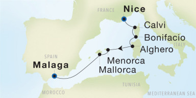 Luxury Cruise: Western Mediterranean Delight