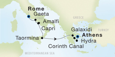 Luxury Cruise: Classic Greece & the Amalfi Coast