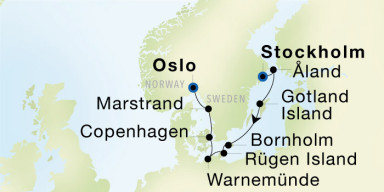 7-Day  Luxury Cruise from Stockholm to Oslo: Scandinavia & Northern Europe Discovery
