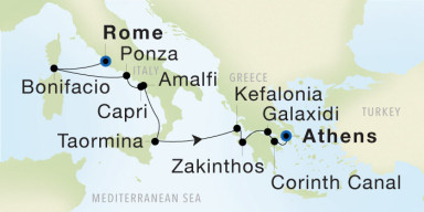 Luxury Cruise: Yachting Southern Italy & Greece