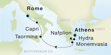 Luxury Cruise: Greek & Italian Isles Explorer