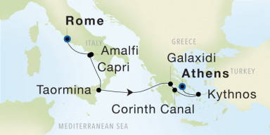 Luxury Cruise: Southern Italy & Greece Discovery