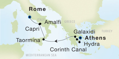 Luxury Cruise: Classic Greece & the Amalfi Coast