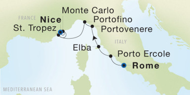 Luxury Cruise: French & Italian Riviera Dream