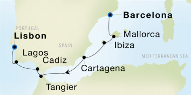 Luxury Cruise: Western Mediterranean Sojourn