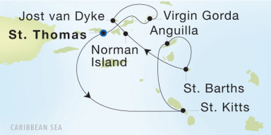 Luxury Cruise: St. Barths & the Virgin Islands