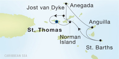 Luxury Cruise: Best of the British Leewards & St. Barths