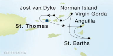Luxury Cruise: British Leewards & St. Barths Discovery