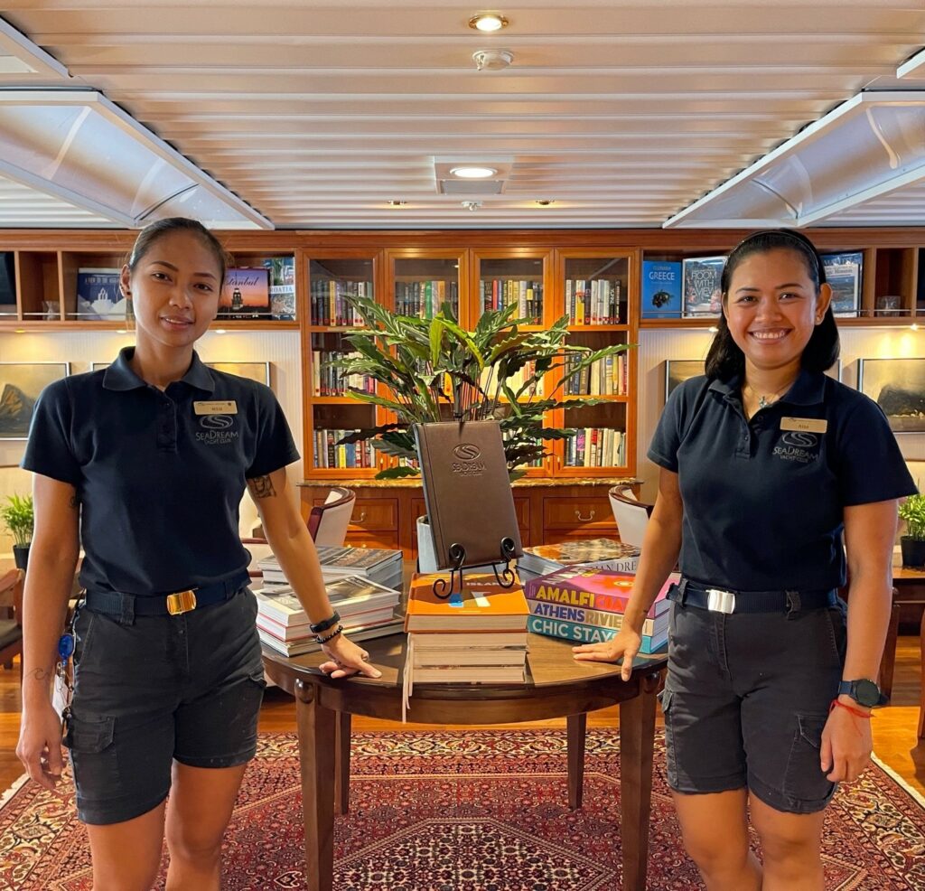 Reese & Aiza, Stewardess Team - Service is More Than a Smile!